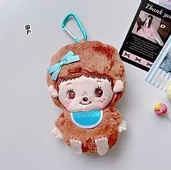 日貨 正版授權 夢奇奇BABY絨毛娃娃小物包