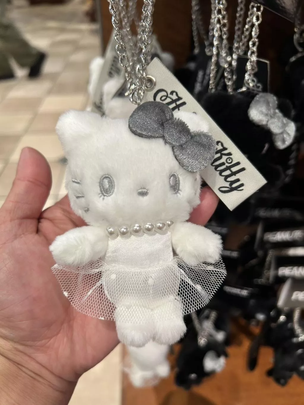 🇯🇵 日本環球影城限定商品  黑白娃娃吊飾 2入組🖤🤍