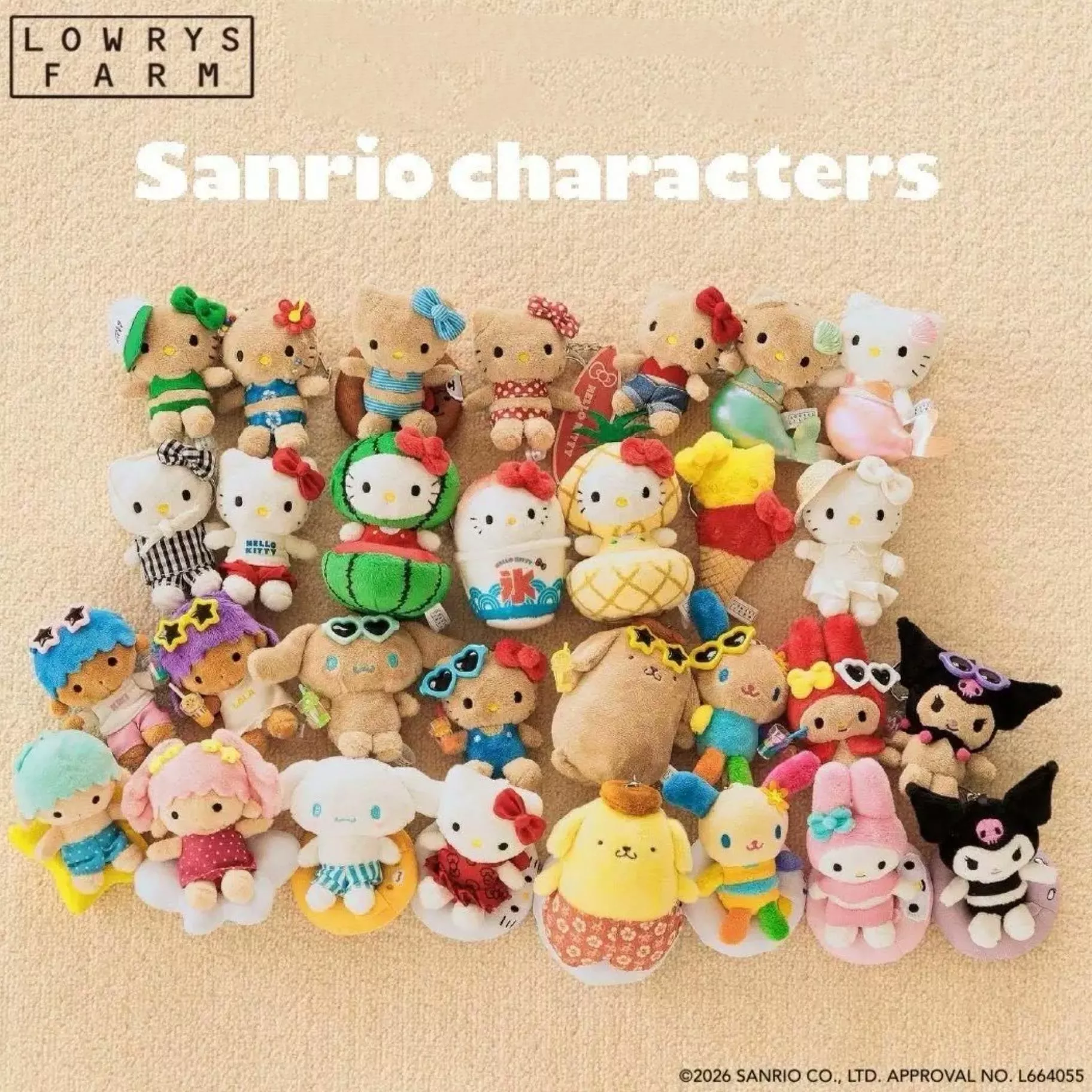 LOWRYS FARM X Sanrio 全新聯名系列