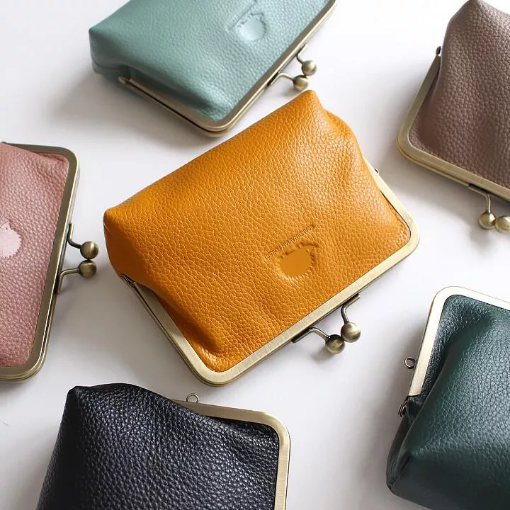 SCANDINAVIAN FOREST｜日本．刺蝟皮革口金包｜收納包 化妝包 小物收納包