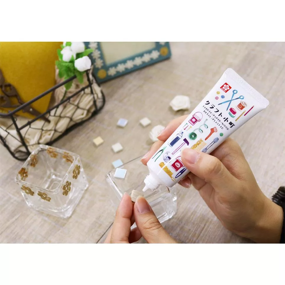 SAKURA｜日本直送．櫻花 DIY 多用途工藝膠 萬用膠 美工白膠 50mL