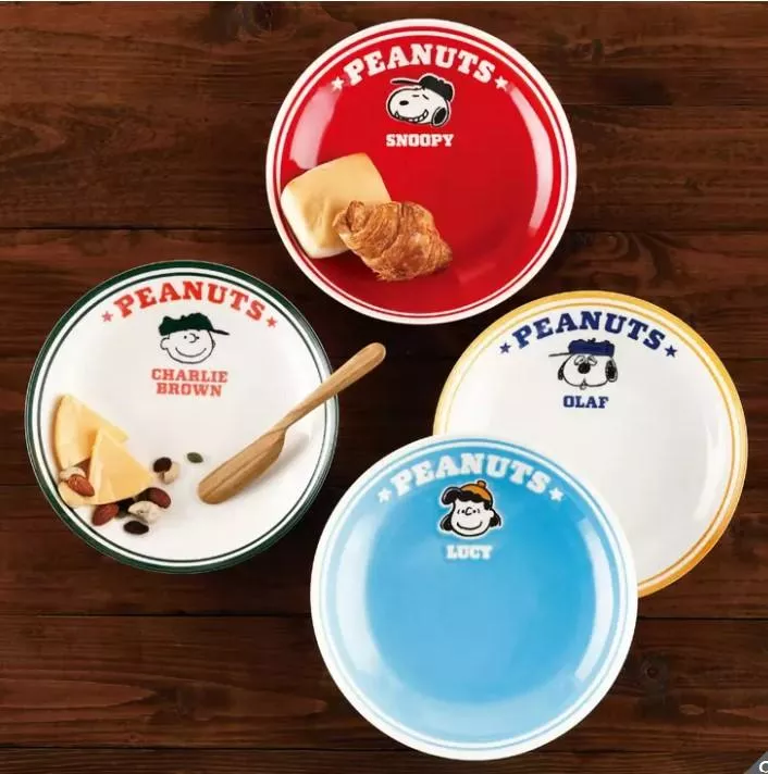 山加YAMAKA｜日本直送．好市多COSTCO 史奴比餐盤組 4入/組