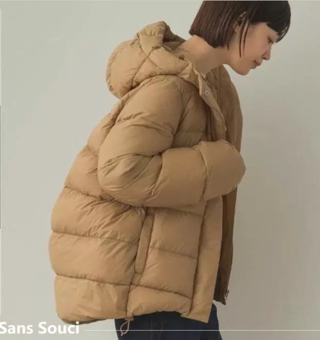 Sans Souci 34+｜日本．繭型輕羽絨外套 防風外套 秋冬百搭保暖單品
