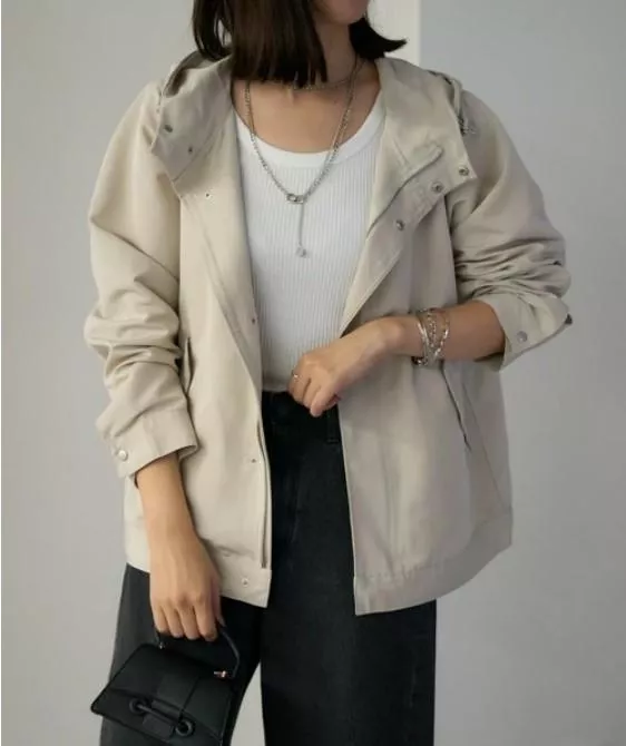 Petit Fleur｜日本進口．連帽防風外套 輕量百搭休閒外套 防潑水 機能性外套 春秋推薦