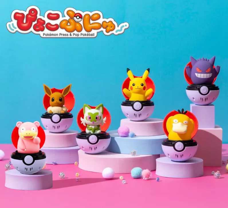 日本代購｜寶可夢 TAKARA TOMY 有聲互動玩具 彈跳式精靈球 神奇寶貝