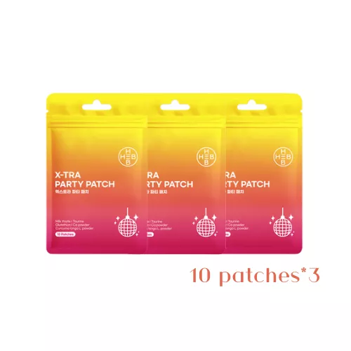 韓國H.E.B解酒輔助貼10入*3