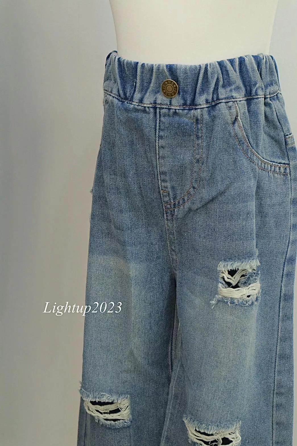 刷破牛仔褲