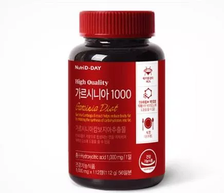 [NutriD-DAY]韓國熱賣  藤黃果萃取錠 1000mg 112錠(八週份)