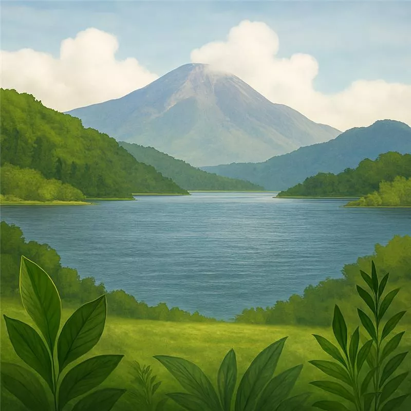 蘇門答臘 亞齊省 塔瓦湖 綠寶石黃曼 ２０目