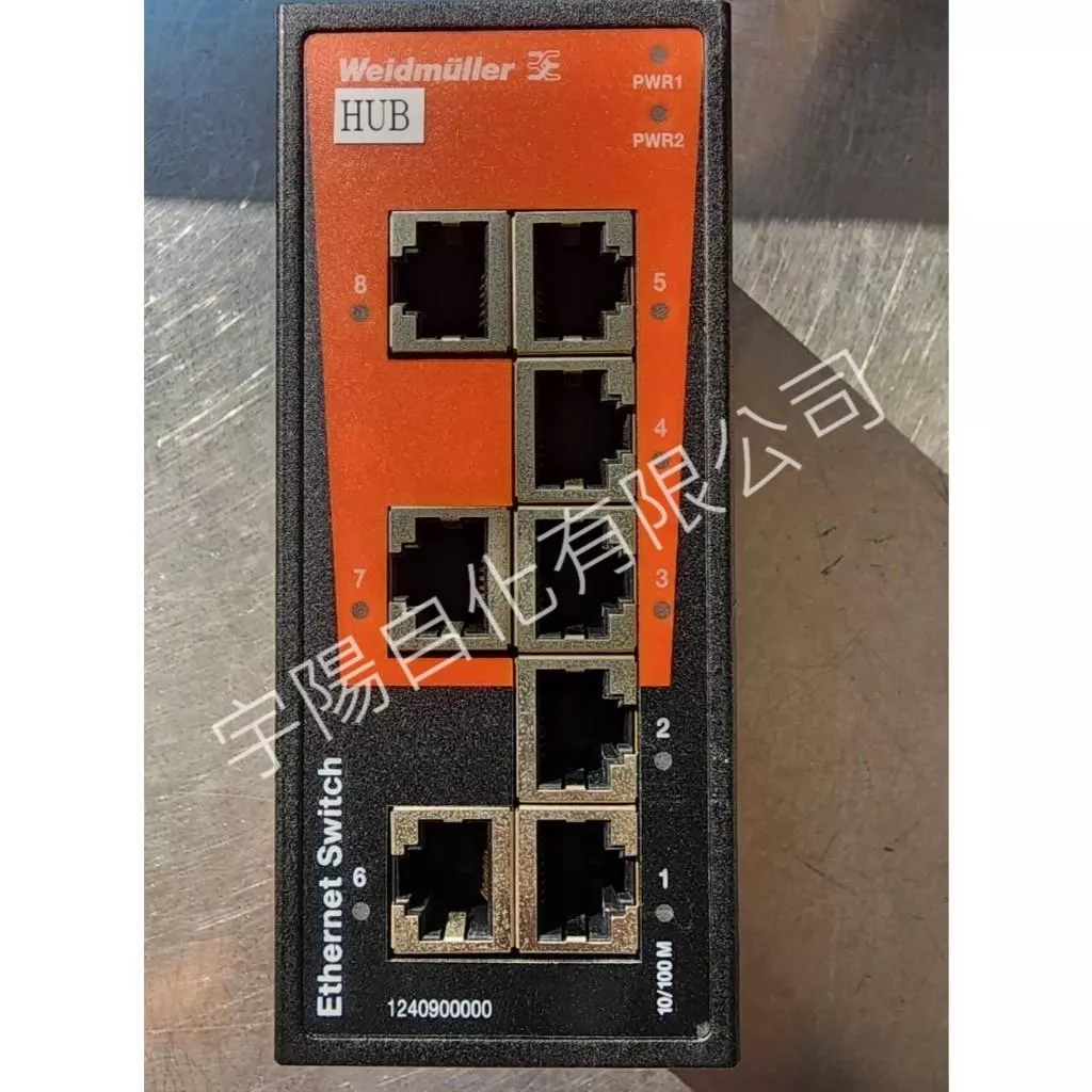 Weidmueller【 IE-SW-BL08-8TX】 8埠乙太網路交換器