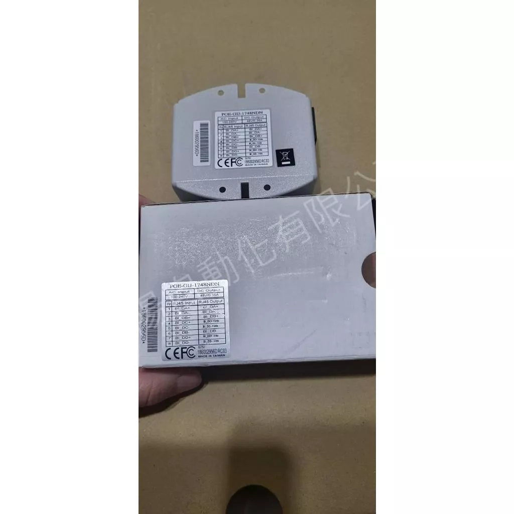 (庫存新品)POE-GIJ-1748NDN乙太網路供電