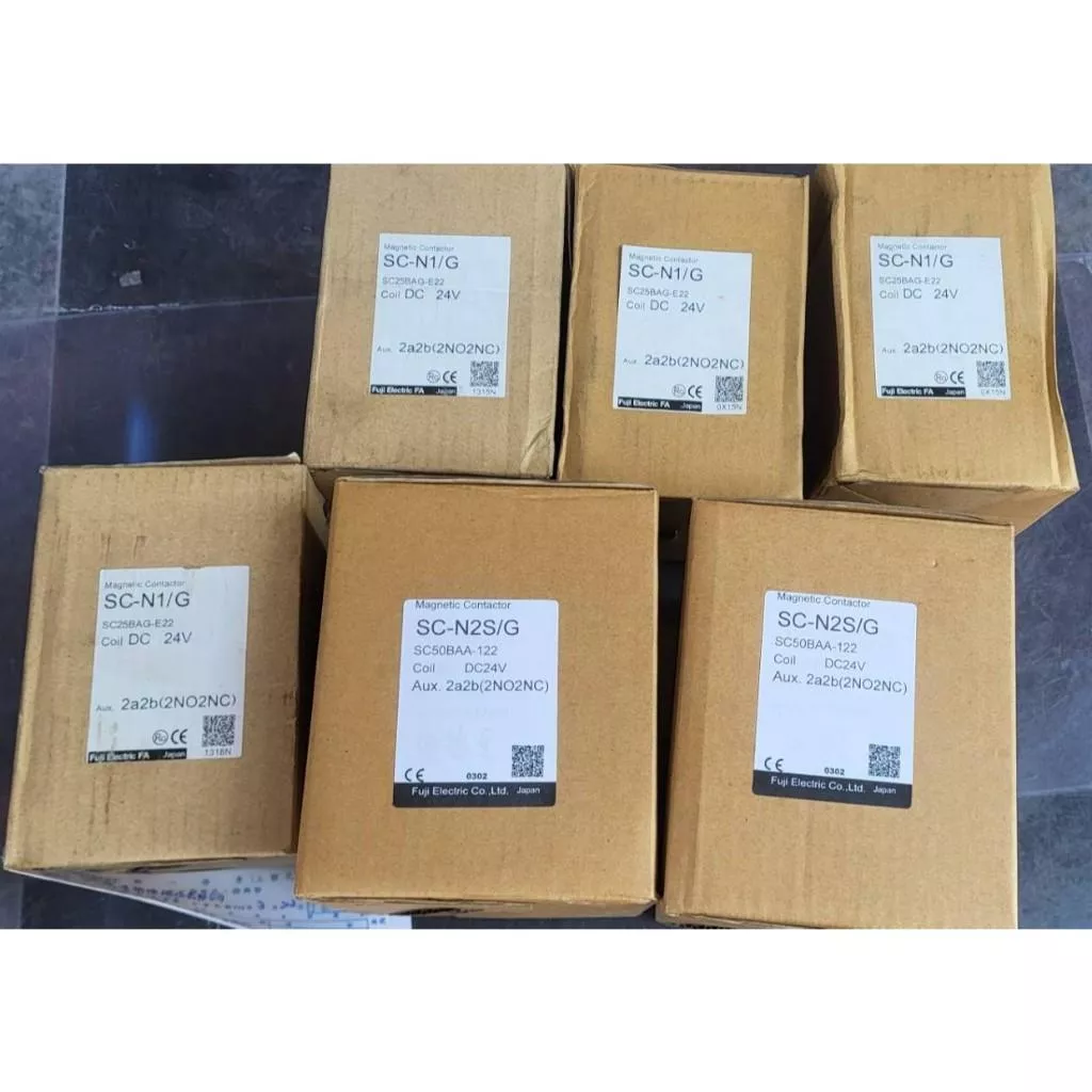 富士Fuji 直流 電磁接觸器 SC-N1/G SC-N2/G SC-N2S/G 線圈DC24V