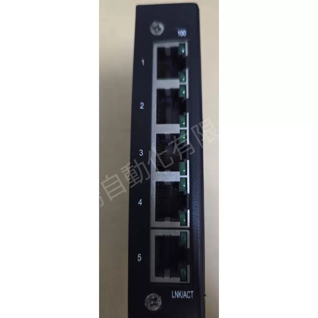 WAGO 工業 ECO經濟型網路交換器 852-111 100Base-TX 5孔網路交換器 (缺插頭)