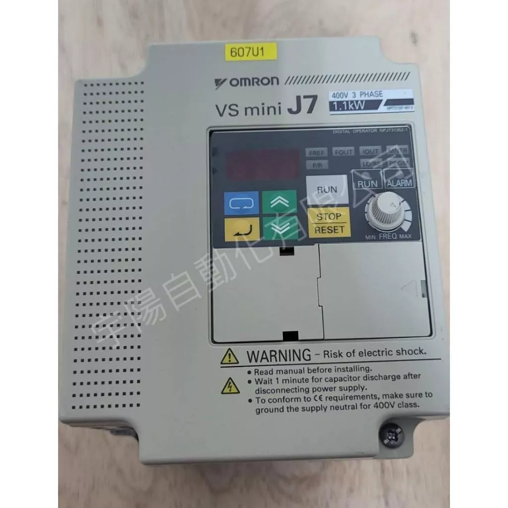 YASKAWA安川變頻器 CIMR-J7AZ40P7 三相440V 1.1(0.75)KW 1馬