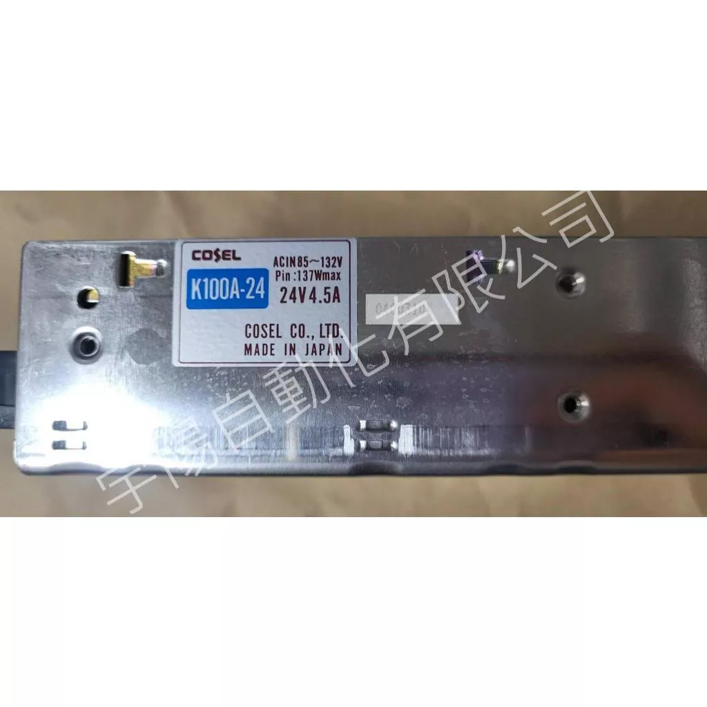(外觀8成新)日本COSEL K100A-24-N 24V 4.5A 137W ACIN85-132V 電源供應器