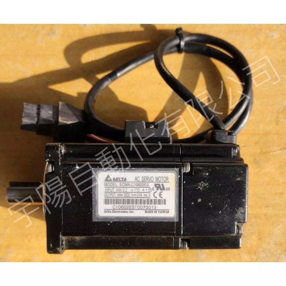 台達伺服馬達 ECMA-C10602QS ECMA-C10602ES 200W馬達 線材隨機贈