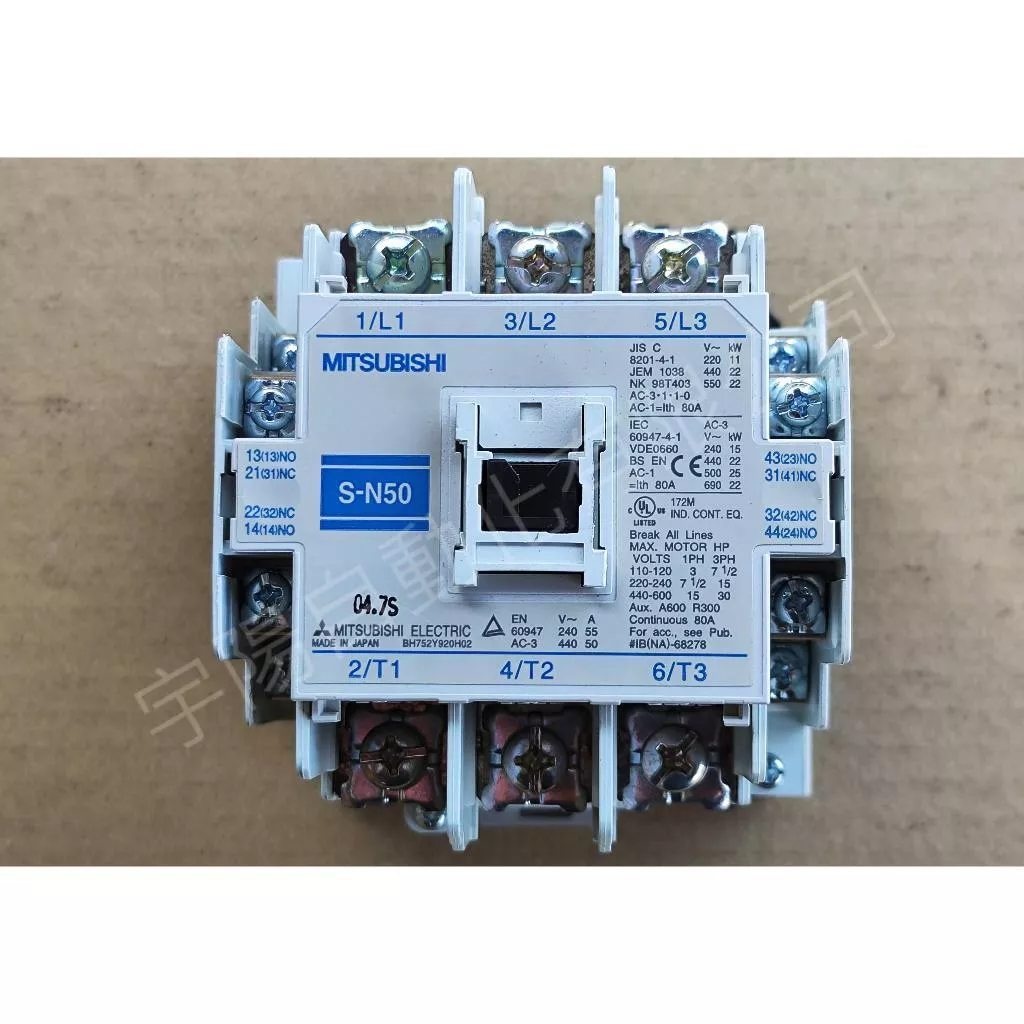 (外觀佳)MITSUBISHI三菱MS-N系列 S-N80 S-N65 S-N50 電磁接觸器