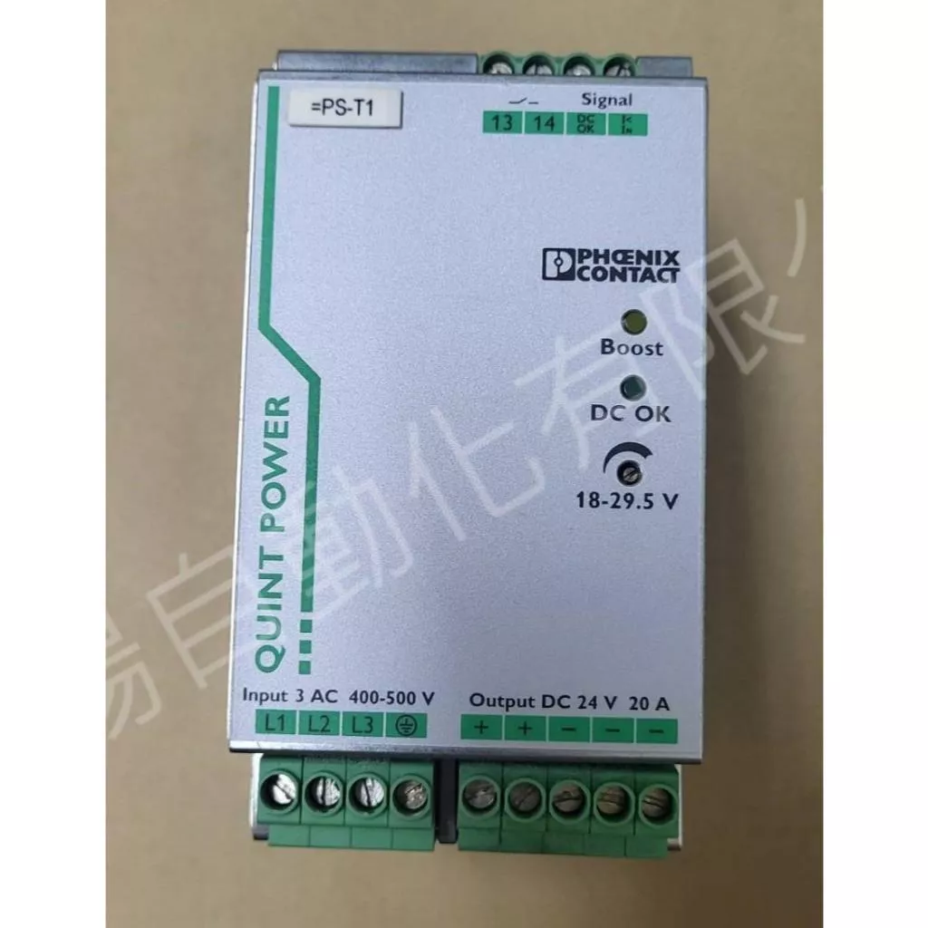 PHOENIX Contact 電源供應器QUINT-PS/3AC/24DC/20 三相440V DC24V 20A