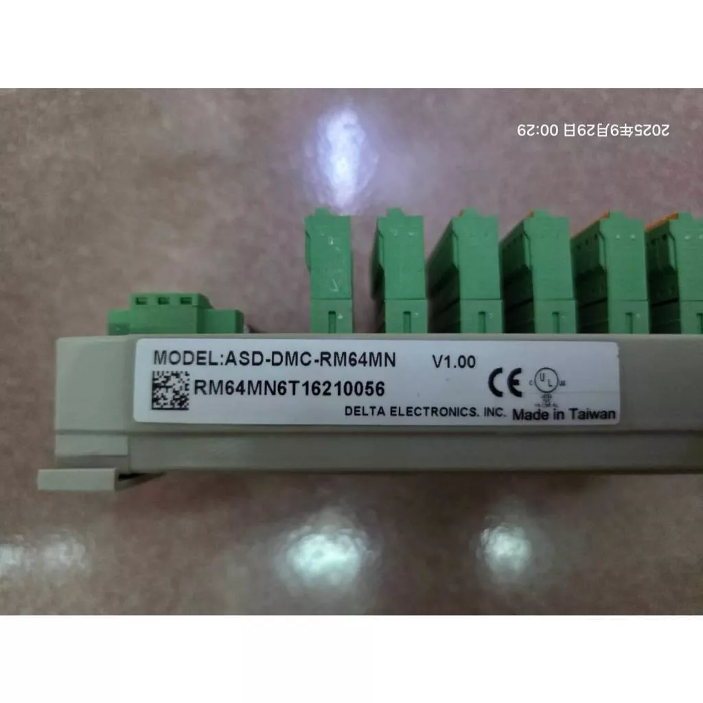 DELTA 台達PLC ASD-DMC-RM64MN DMCNET 64 通道數位輸入模組