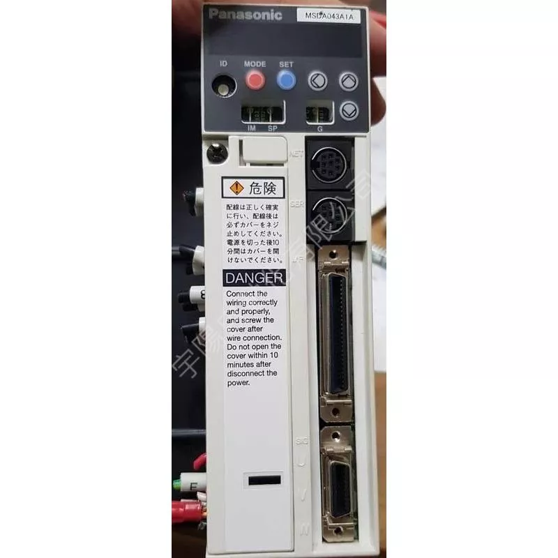 Panasonic 國際牌松下MINAS A 系列 伺服驅動器 MSDA043A1A 伺服馬達MQMA042A1E