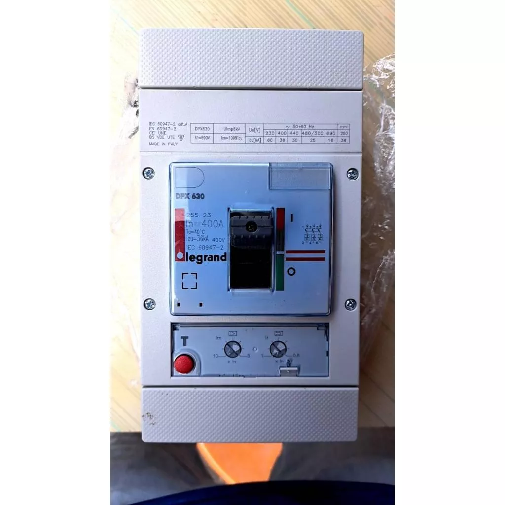 legrand 羅格朗DPX630 400A斷路器 過載/短路保護