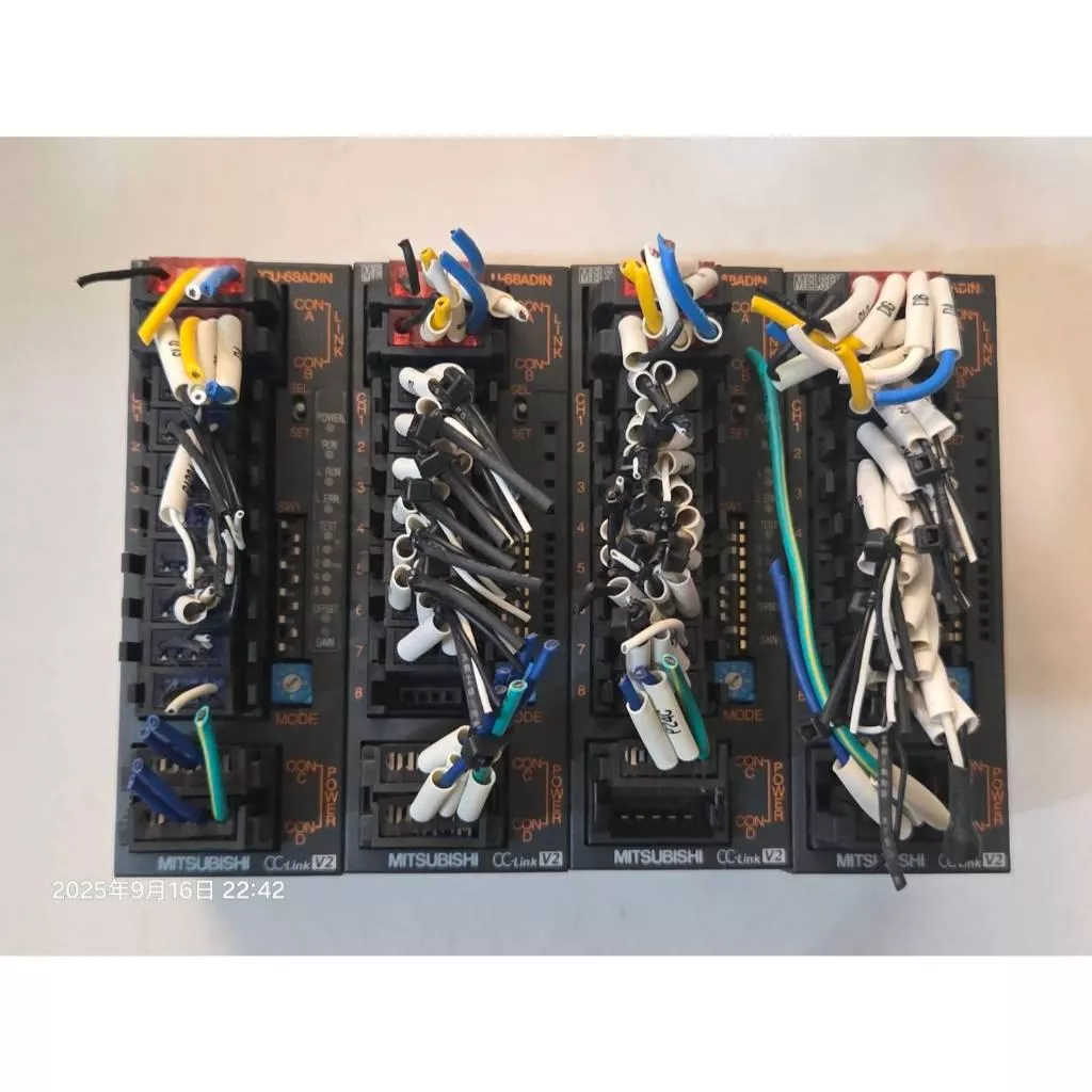 三菱 AJ65VBTCU-68ADIN CC-Link 類比輸入模組