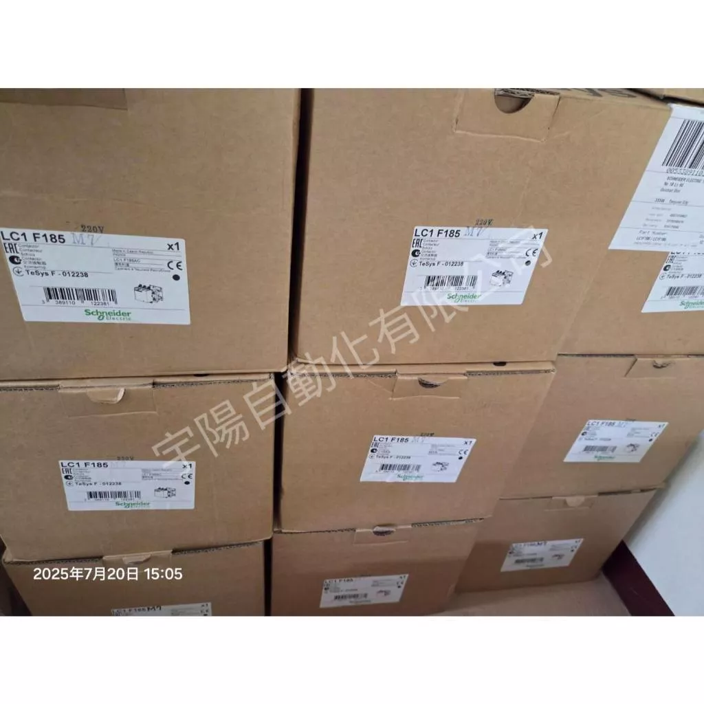 (已測試) SCHNEIDER 施耐德 LC1F185 電磁接觸器 電磁開關 線圈220V M7
