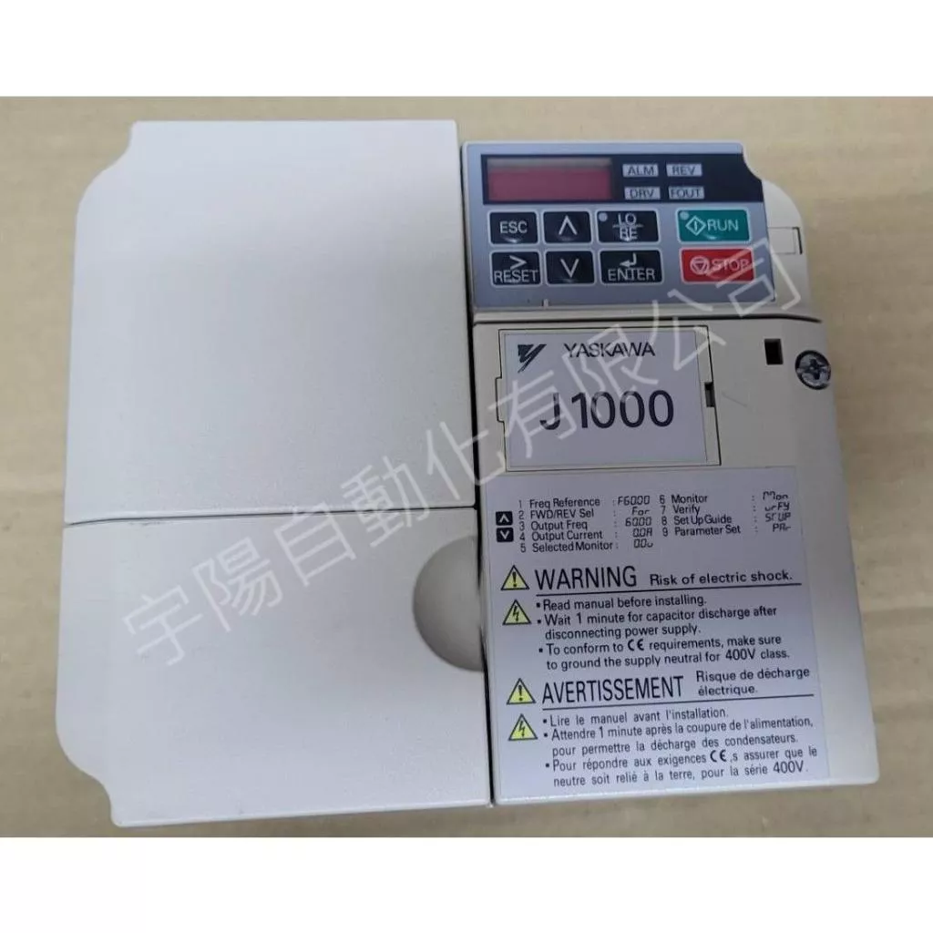 YASKAWA安川變頻器CIMR-JT2A0020BAA 三相220V 3.7kW 5馬 (已測試)