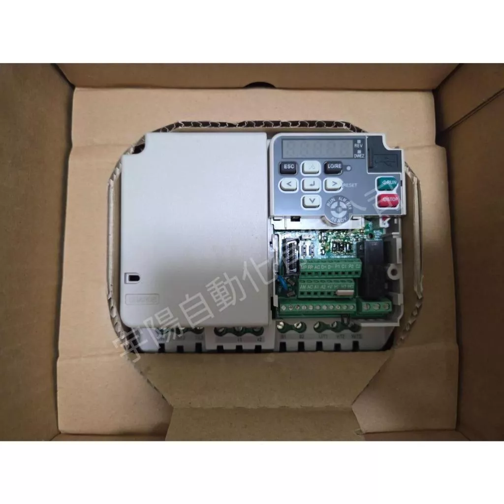 (9成新/缺蓋)YASKAWA安川變頻器GA500 GA50T2021ABA 三相220V 3.7kW 5馬