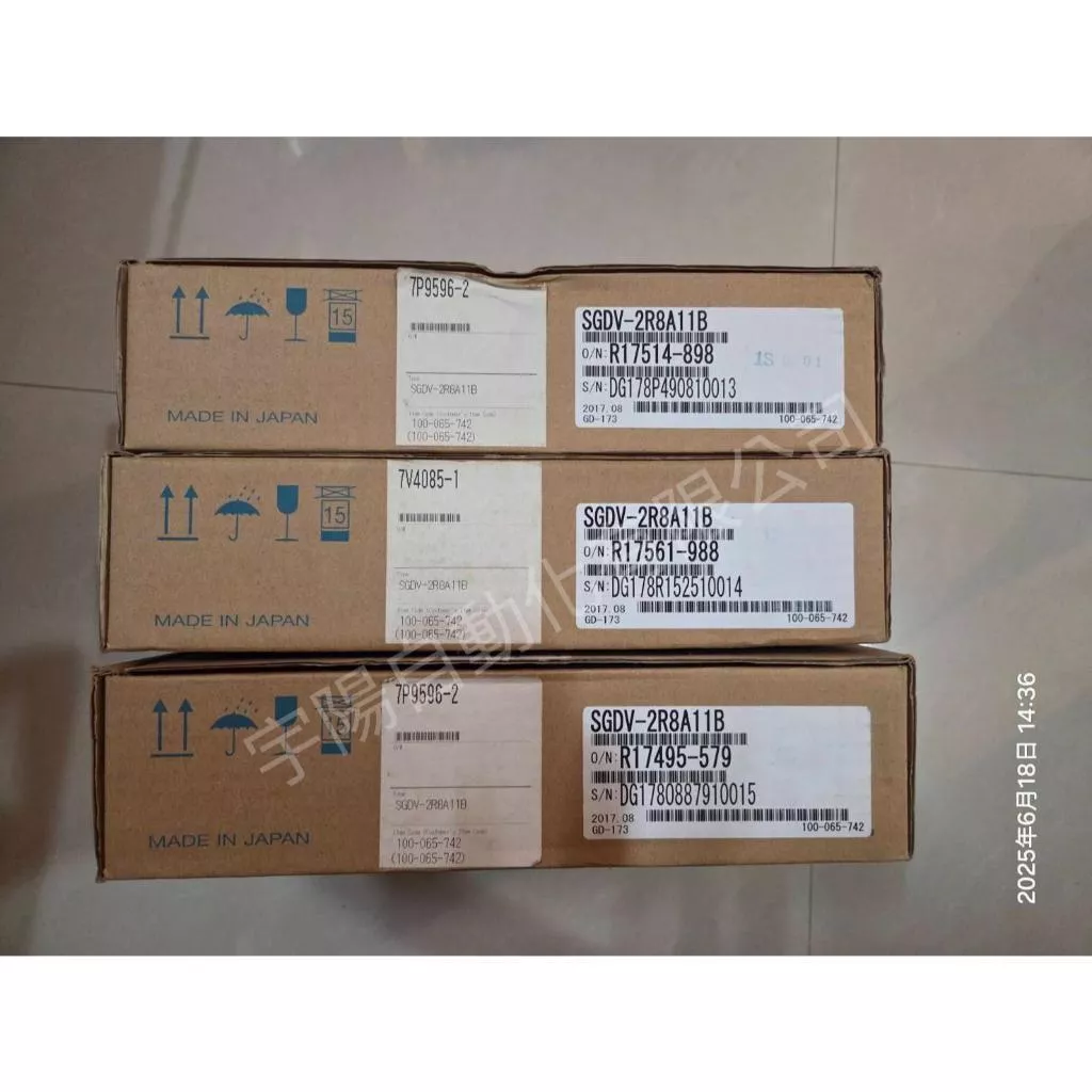 (盒裝新品) 安川YASKAWA伺服驅動器 SGDV-2R8A11B 400W 詢價