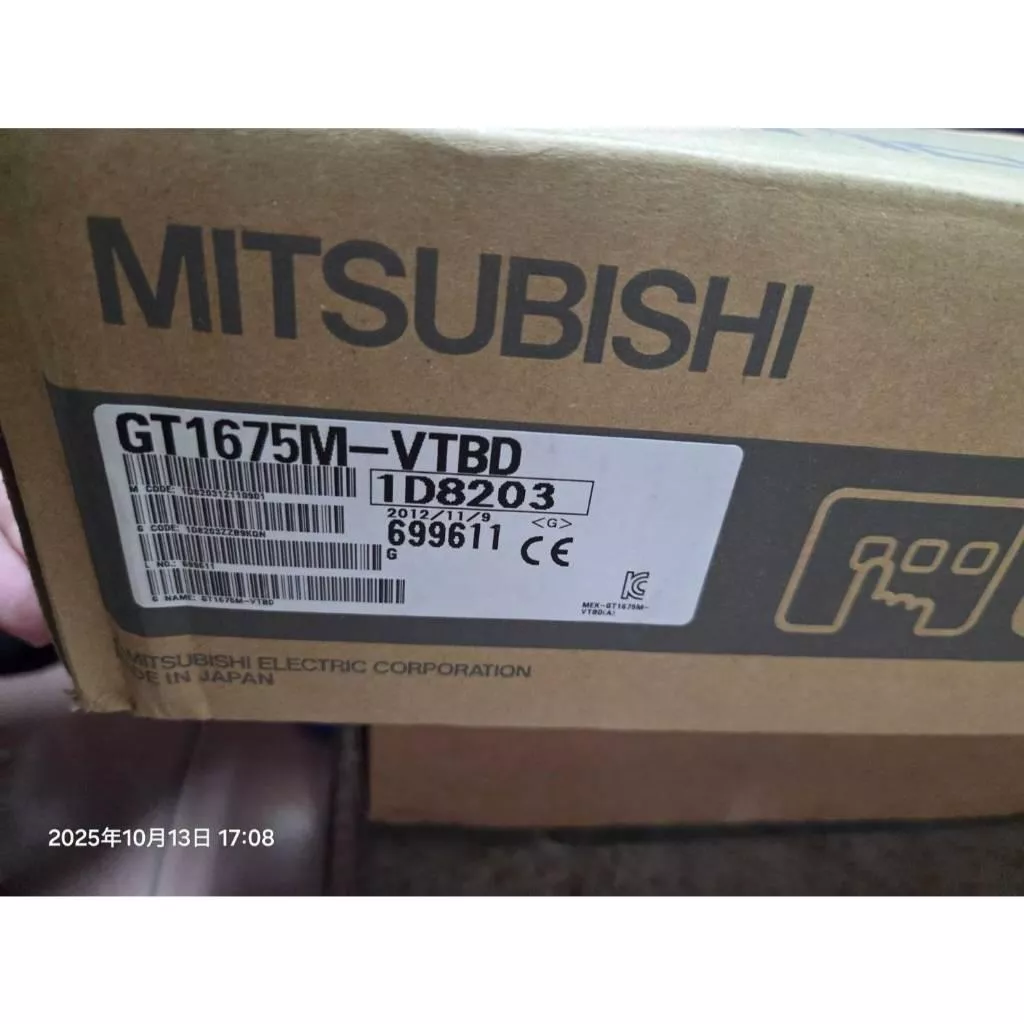(新品)三菱 人機介面GT1675M-VTBD HMI 觸控螢幕 詢價