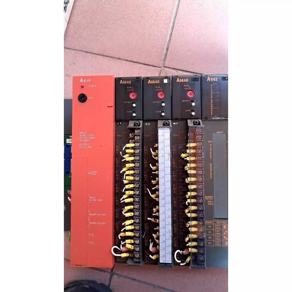 MITSUBISHI 三菱大A系列PLC 【A61P】【A68AD】【AG62】【A62DA】【A616DAV】