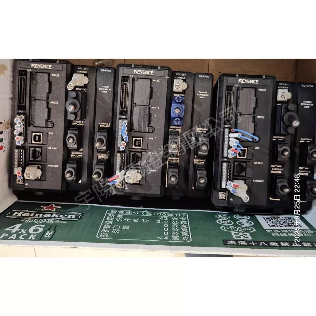 KEYENCE基恩斯 XG-7501 多攝影機影像處理系統 XG-E700 相機擴展單元 詢價