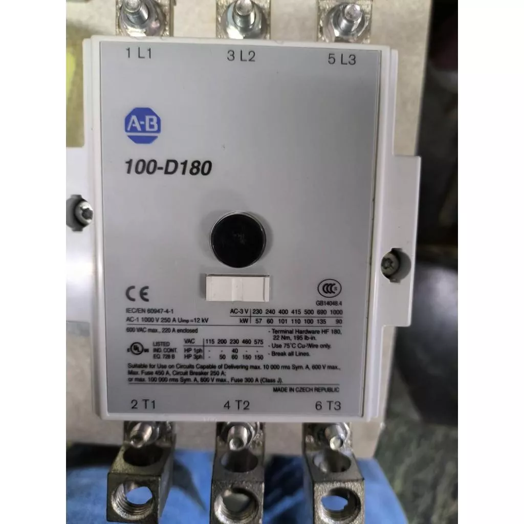 allen-bradley羅克韋爾 AB 100-D180 電磁接觸器