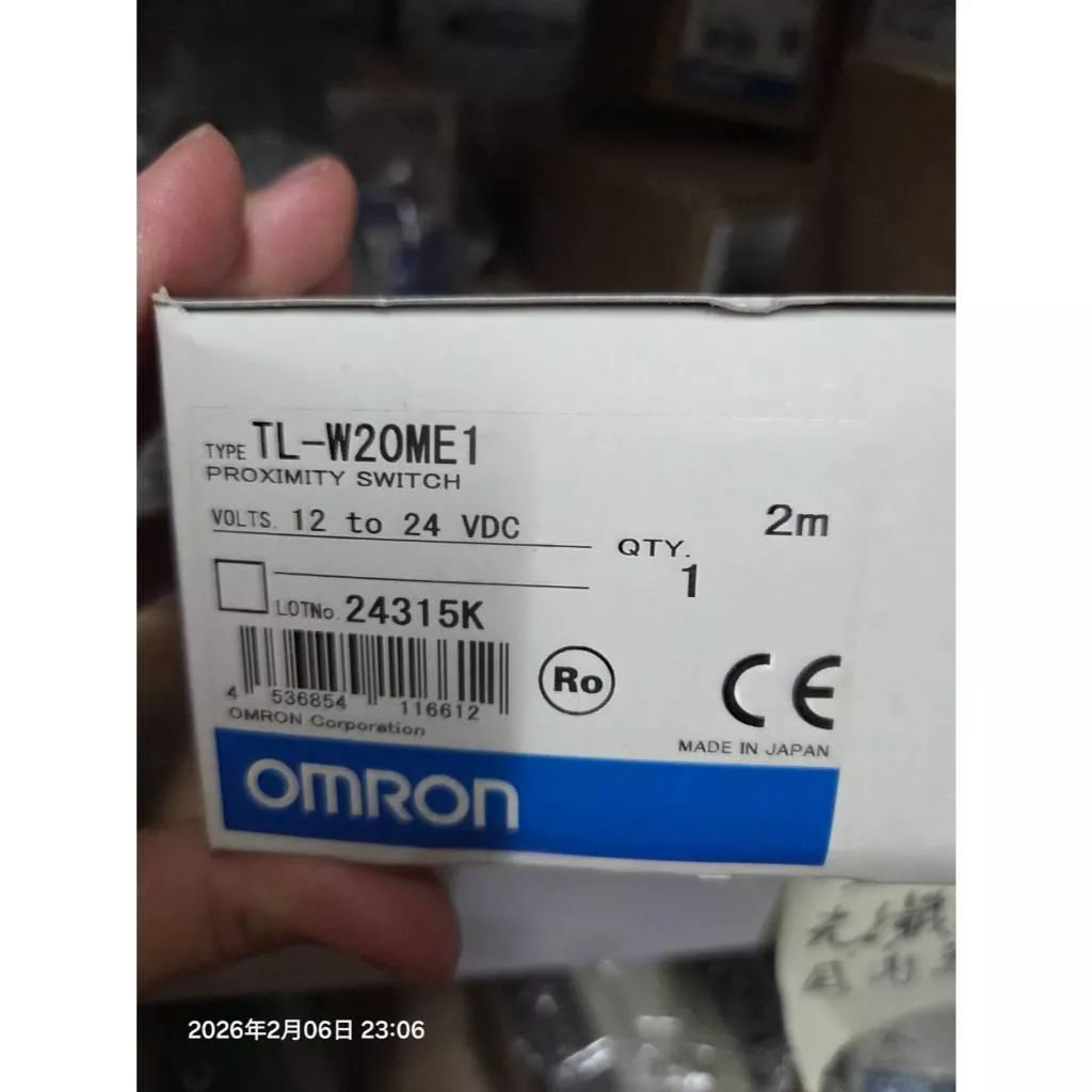 (庫存新品)OMRON歐姆龍TL-W20ME1 TL-N20ME1 接近開關 電感式接近感測器