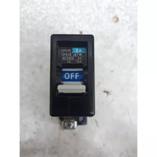 (特價出清中)日本Fuji富士 迴路保護器CP31D 1P 軌道式(私密庫存)