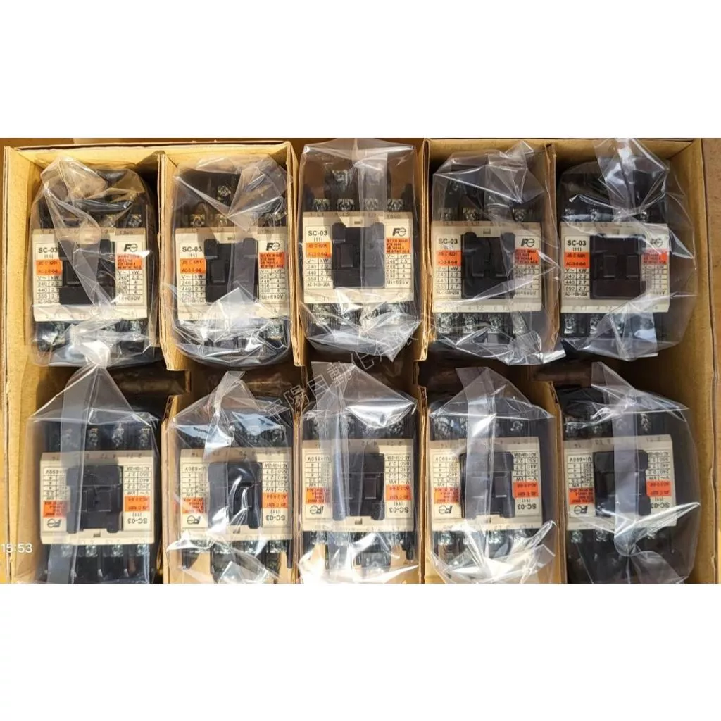 (外觀佳) Fuji 富士電磁接觸器 SC-03 <11> 電磁開關 買10顆有盒子