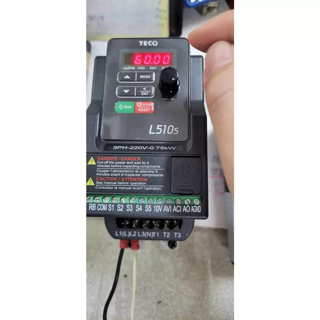 東元變頻器L510s系列【L510-2P5-SH3-N】【L510-201-SH3-N】半馬 1馬 三相220V