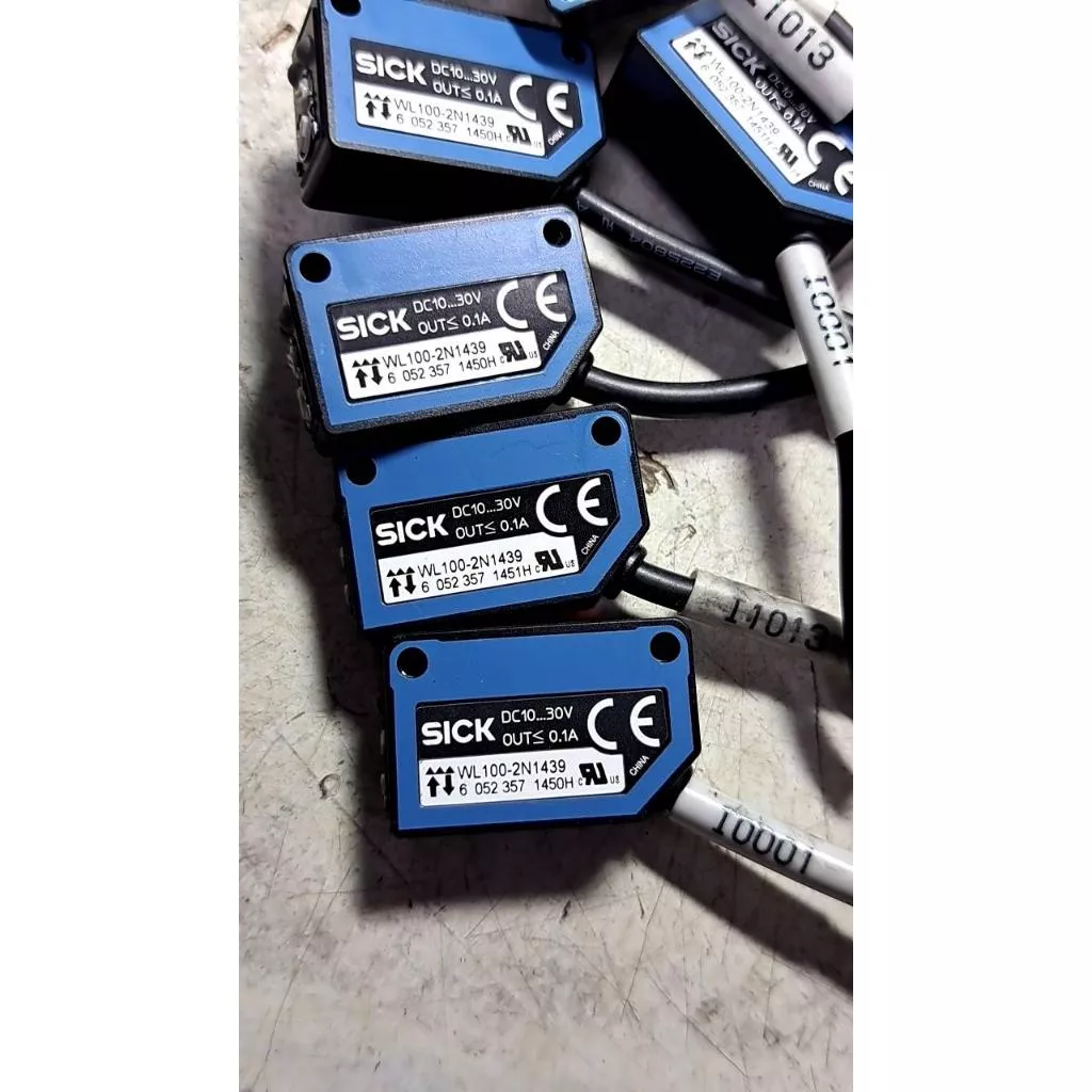 SICK西克 WL100-2N1439 光電感測器 線頭剪短