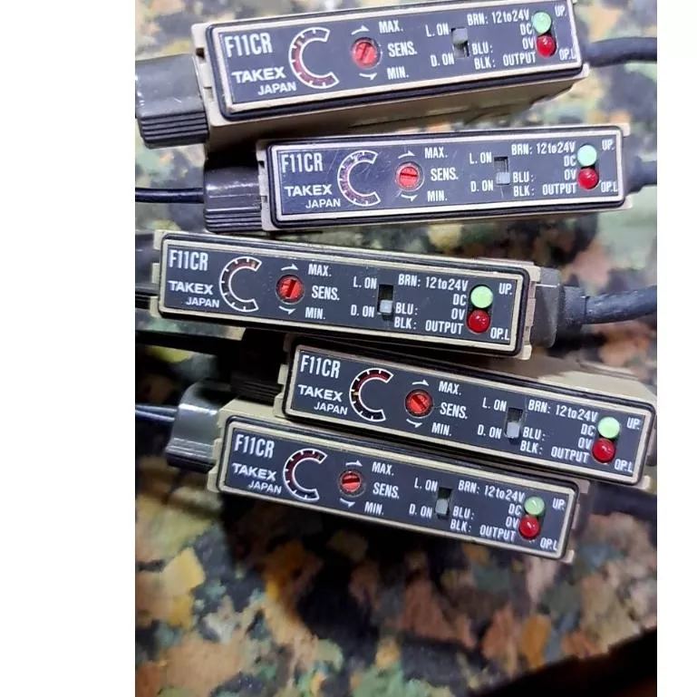 竹中 TAKEX F11CR 光纖放大器/傳感器 缺上蓋