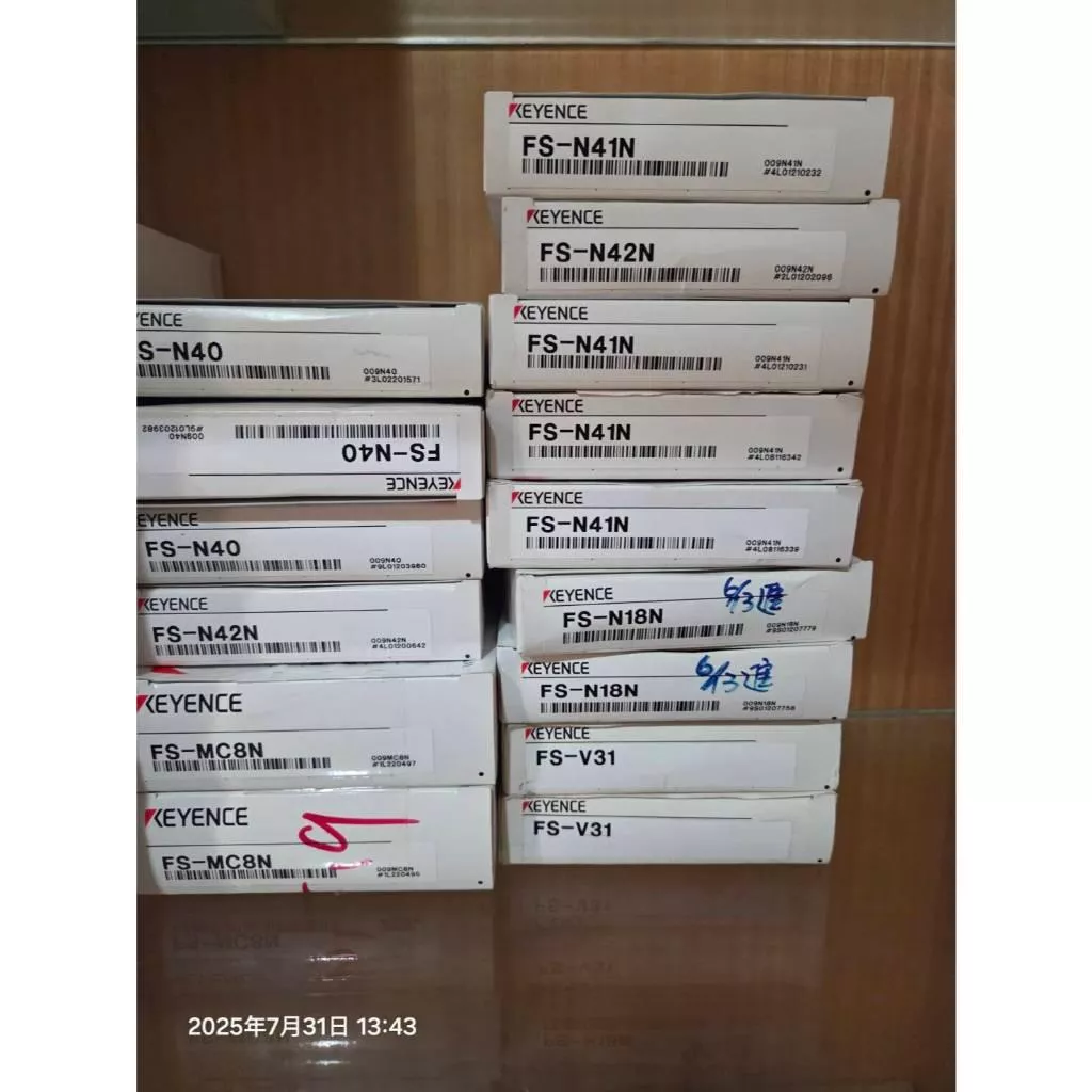(庫存新品) KEYENCE基恩斯 FS-N11N FS-N18N FS-N41N FS-N42N 光纖放大器纜線型