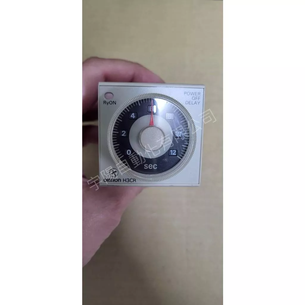 日本OMRON 固態計時器 OFF DELAY斷電延遲 H3CR-HRL 220VAC 0.6-12sec 11腳