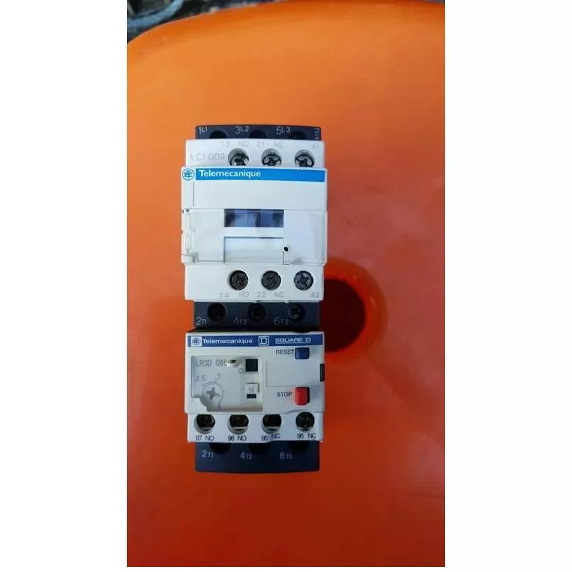 施耐德/特立美 LC1D09 LC1D096 線圈220V 電磁接觸器 LR3D08 過載電驛 過載保護