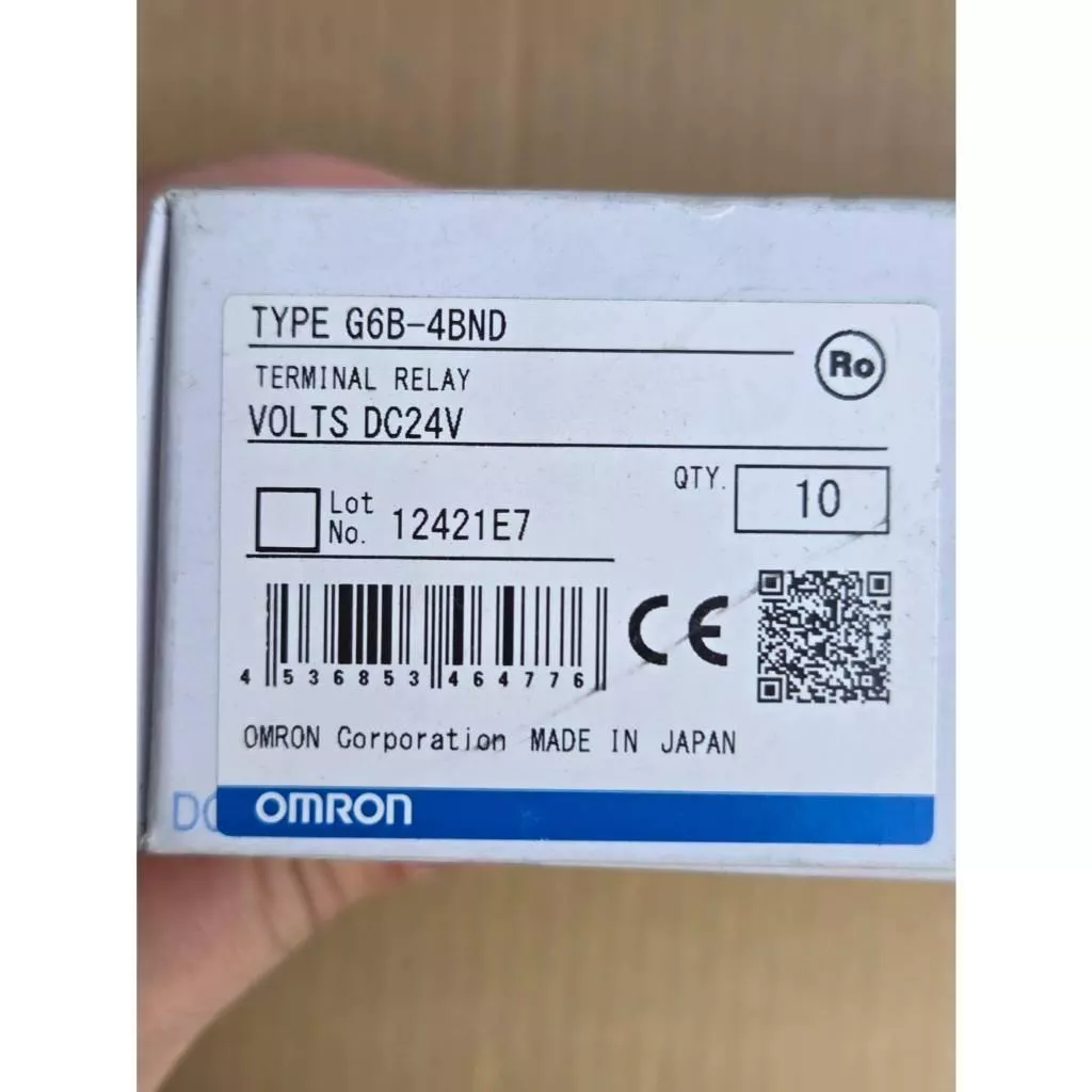 (庫存新品)日本 OMRON 歐姆龍 繼電器模組 標準型G6B-4BND 整組 DC5V DC12V DC24V