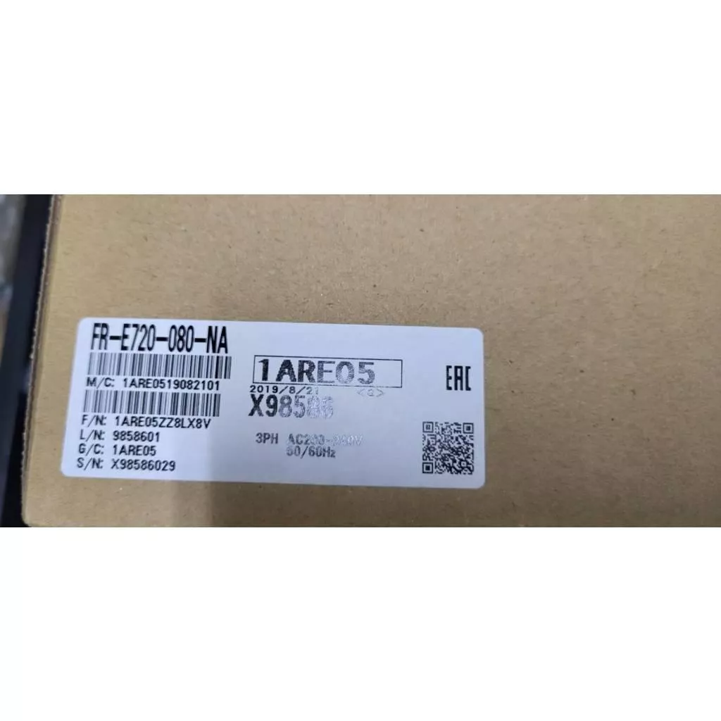 (盒裝新品)日本 MITSUBISHI 三菱變頻器FR-E720-080-NA 1.5K 2馬 3相220V(私密)