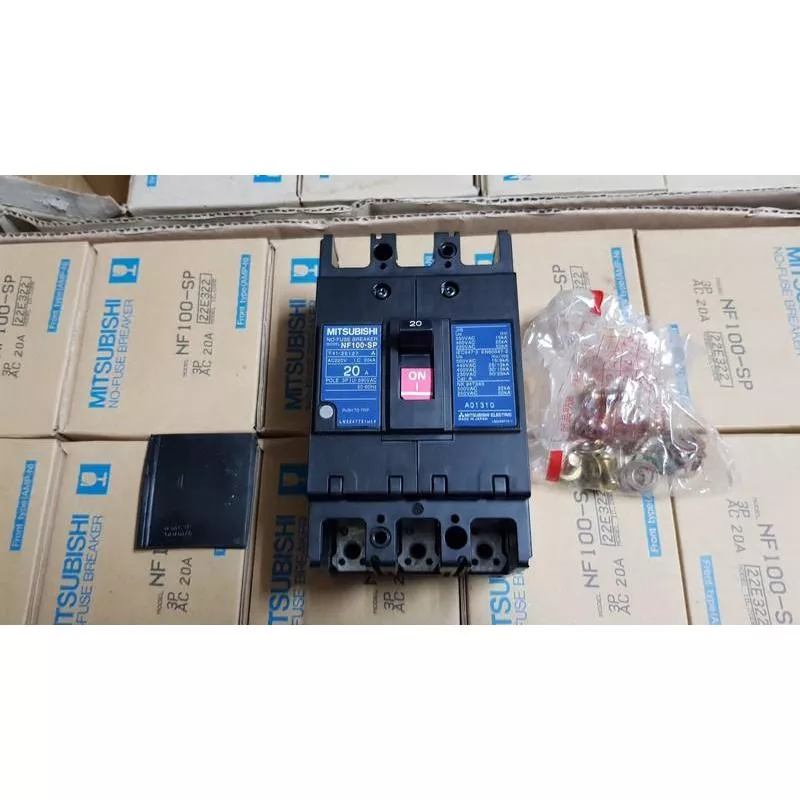 (庫存新品)日本 MITSUBISHI三菱 無熔絲開關 無熔絲斷路器 NF100-SP 3P 15A/20A/30A