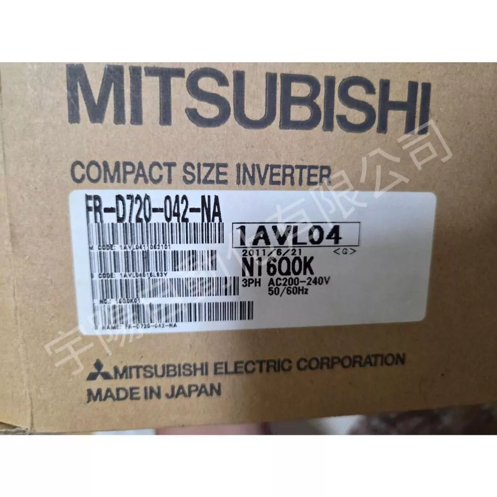 (全新品)日本 MITSUBISHI三菱變頻器 FR-D720-042-NA 1馬 FR-D720-025-NA 半馬