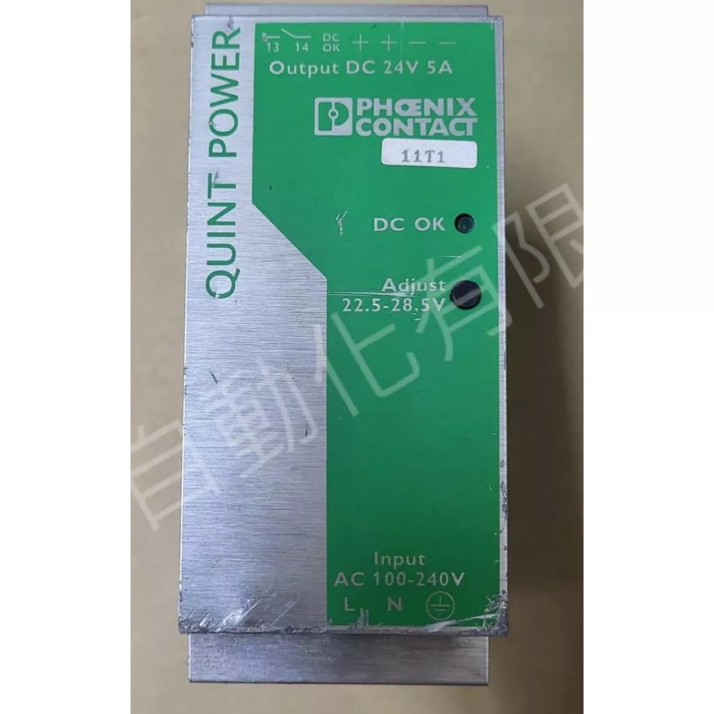 PHOENIX Contact 電源供應器 QUINT-PS-100-240AC/24DC/5 輸出 24VDC 5A