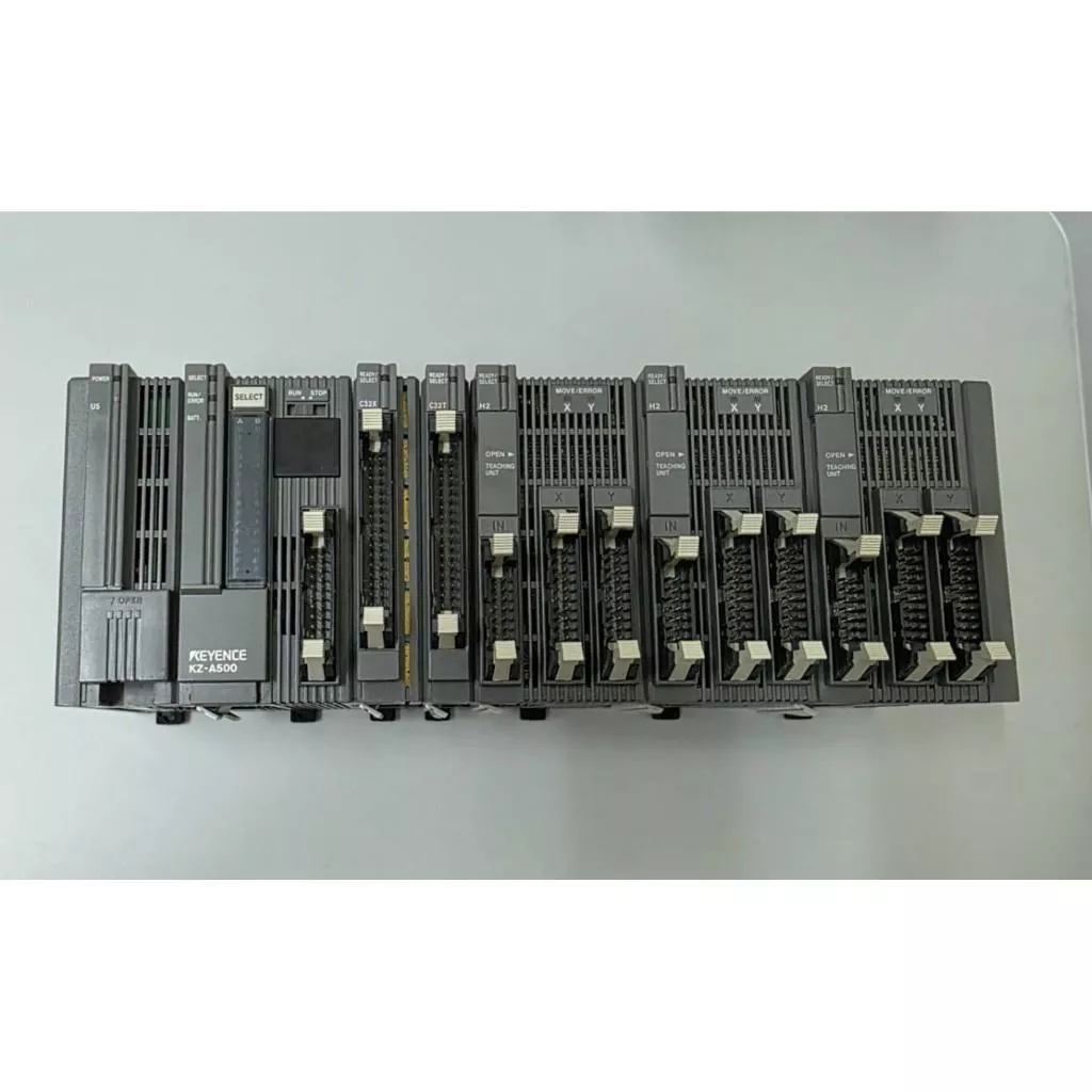 KEYENCE 基恩斯 PLC KZ-A500 CPU單元 KZ-H2 定位模組 KZ-C32T 擴充輸出模組