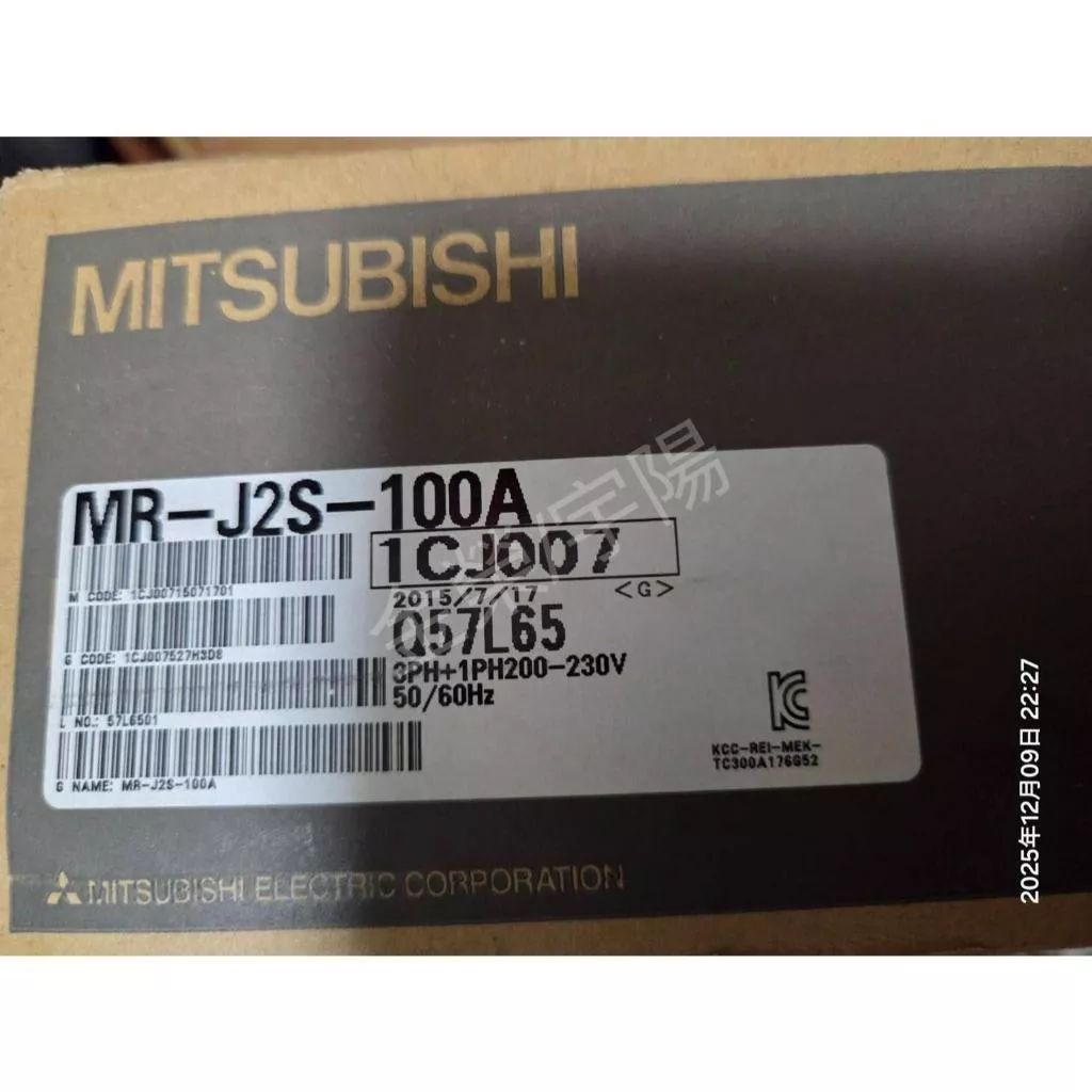 (庫存新品) 三菱伺服驅動器 MR-J2S-40B MR-J2S-100A 詢價